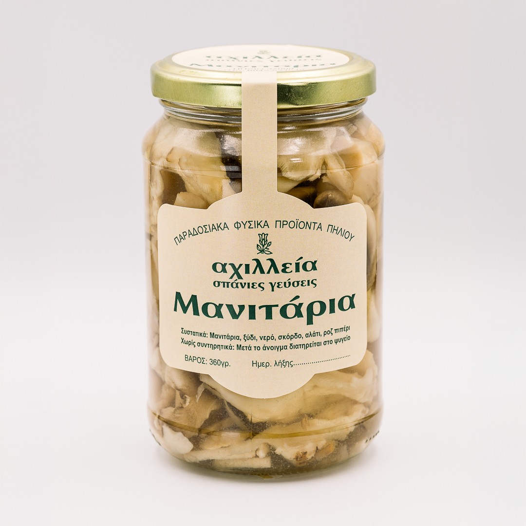 Μανιταρια Πηλιου 360gr Αχιλλεια